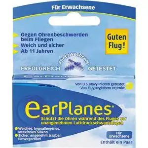 Ohrstöpsel Fliegen EarPlanes Cirrus für Erwachsene – Ohrstöpsel