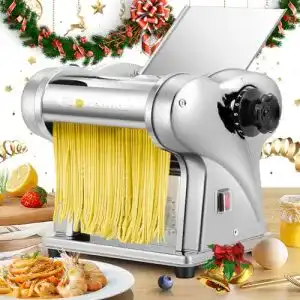 Elektrische Nudelmaschine CGOLDENWALL aus Edelstahl