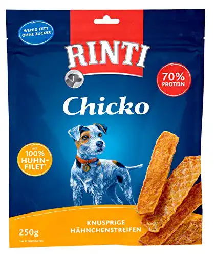 Die beste Rinti-Leckerli Rinti Extra Chicko Huhn, 3er Pack (3 x 250 g) 2026 Test Bestseller Rinti-Leckerli Rinti Extra Chicko Huhn, 3er Pack (3 x 250 g)