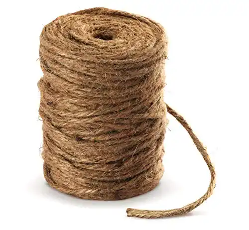 Juteschnur ABSOFINE 100M Garten Kordel 4 mm Natürliche Jute
