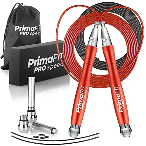 Profi-Springseil PrimaFit Springseil Erwachsene Fitness Pro Speed