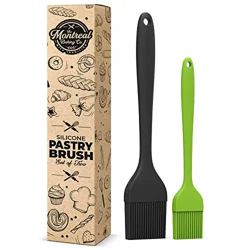 Backpinsel Silikon The Montreal Baking Co. Backpinsel-Set, 2 Stück