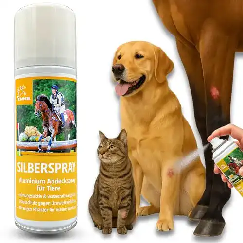 Wundspray für Hunde EMMA Silberspray für Tiere Wundspray
