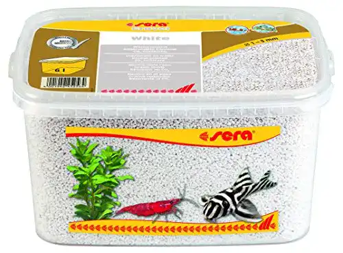 Aquarium-Kies sera Gravel White Ø 1 – 3 mm 6 l