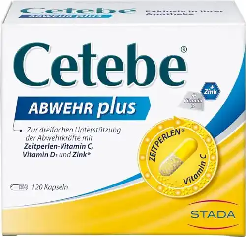 Immunsystem stärken Medikament CETEBE Abwehr plus