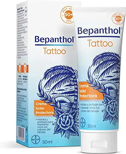 Tattoo-Sonnencreme BEPANTHOL Tattoo Sun Cream 50