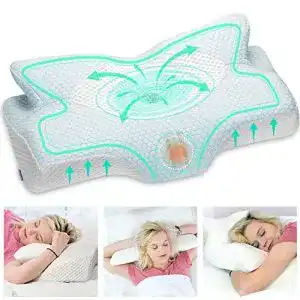 Rückenschläferkissen Elviros Zervikale Orthopädisch, ergonomisch