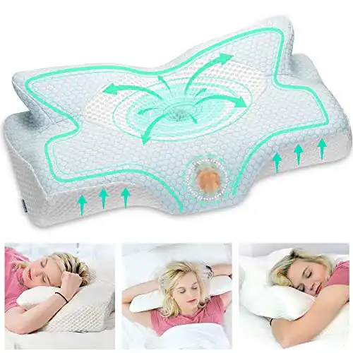 Rückenschläferkissen Elviros Zervikale Orthopädisch, ergonomisch