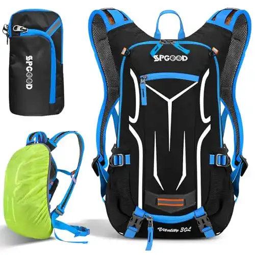 Rucksack (20 Liter) SPGOOD Fahrradrucksack 20L/25L/30L