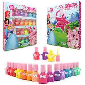 Peel-off-Nagellack B4B 18 x Nagellack Set Auf Wasserbasis