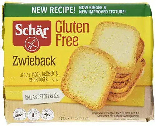 Zwieback Schär glutenfrei 175 g, 6 x 175 g
