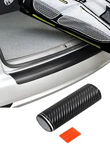 Ladekantenschutz-Folie TFS Lack Schutz Kratzer Carbon Schwarz