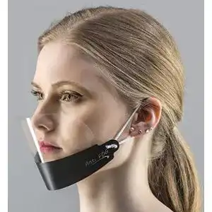 Mundschutzmaske transparent Björn Swensen 5 x Visier