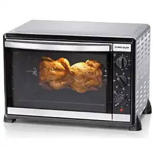 Minibackofen mit Drehspieß Rommelsbacher Back & Grill Ofen