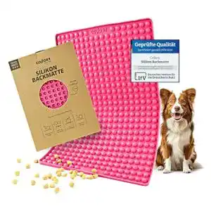 Backmatte Hundekekse Collory Mini Halbkugel (1cm) Silikon Backmatte