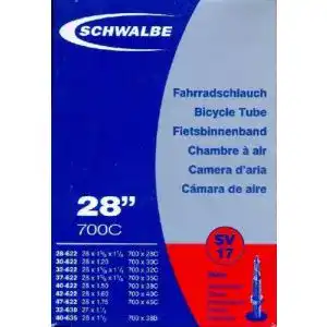 Fahrradschlauch (28 Zoll) Schwalbe Schlauch SV 17-28″ – 2er Set
