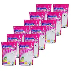 Silikatstreu PowerCat 12 x 5 l = 60L Magic Silikat Katzenstreu
