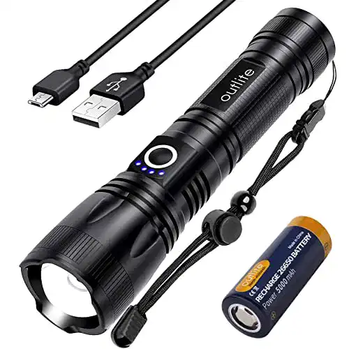 Taschenlampe 10.000 Lumen outlite 10000 Lumen Taschenlampe
