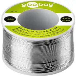 Lötzinn Fixpoint 51131 bleifrei 0,35mm, 100g Rolle