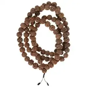 Rudraksha Buddhafiguren/Billy Held Mala aus beads