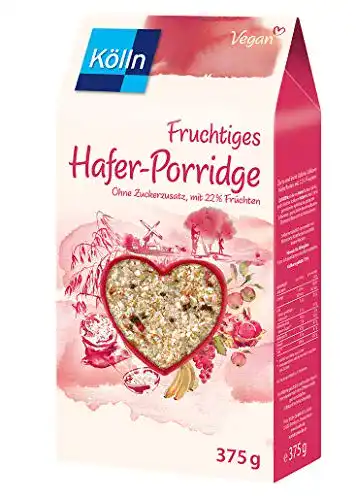 Porridge Kölln Fruchtiges Hafer-, 6er Pack (6 x 375g)