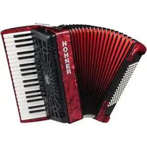 Akkordeon Hohner BRAVO III 96 RED NEW