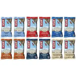 Clif-Riegel CLIF Bar Energieriegel Variety Probier- Paket 12x68g