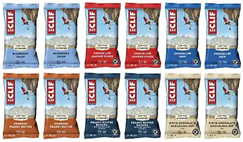 Clif-Riegel CLIF Bar Energieriegel Variety Probier- Paket 12x68g
