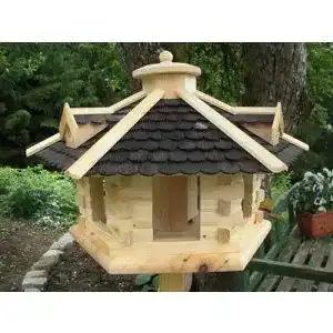 Vogelhaus groß Holz und Gartentrends Vogelhaus aus Holz