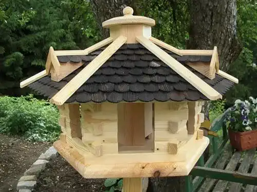 Vogelhaus groß Holz und Gartentrends Vogelhaus aus Holz