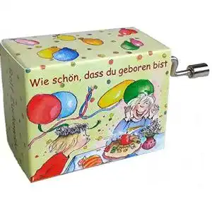 Drehorgel Fridolin Mini–Rolf Zuckowski mit Resonanzboden