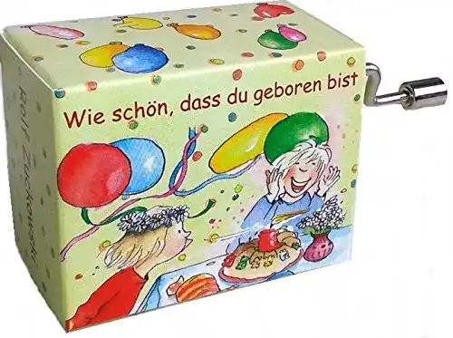 Drehorgel Fridolin Mini–Rolf Zuckowski mit Resonanzboden