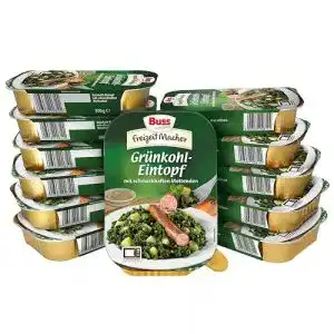 Grünkohl Buss -Eintopf mit schmackhaften Mettenden, 12 x 300 g