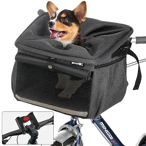 Die beste Hundefahrradkorb vorne pecute Haustier Fahrradtasche 2026 Test Bestseller Hundefahrradkorb vorne pecute Haustier Fahrradtasche