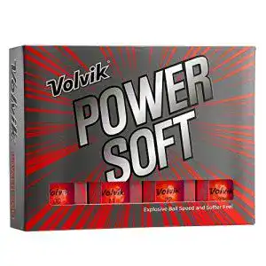 Volvik-Golfbälle Volvik Power Soft Red