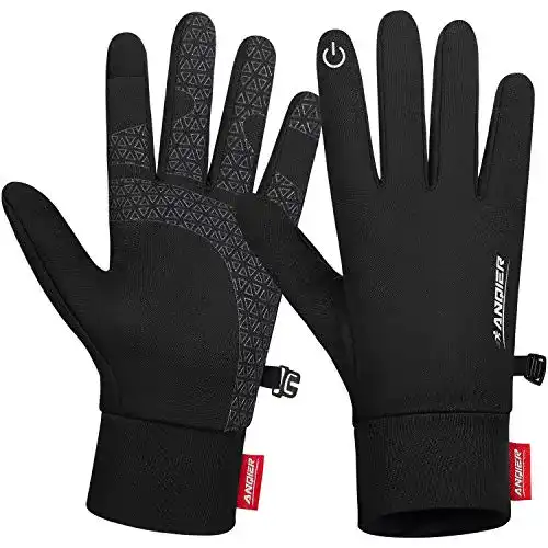 Laufhandschuhe coskefy Handschuhe Herren Damen Touchscreen