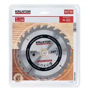 Sägeblatt (190×30) Kreator KRT020416 KRT020416-Disco 190 mm