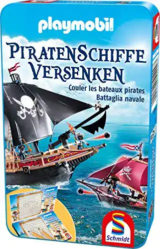 Schiffe versenken Spiel Schmidt Spiele 51429 Playmobil