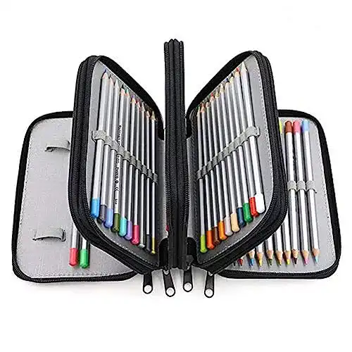 Federmäppchen Towinle Federmappe Bleistift-Beutel 72 Slots