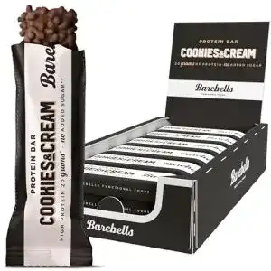 Proteinriegel BAREBELLS, Cookies & Cream, 12 x 55gr