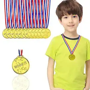 Goldmedaillen Jiahuade 12pcs Gewinner Medaillen Gold, Kinder