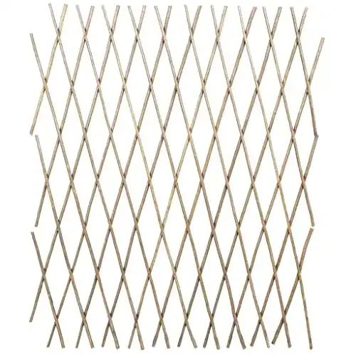 Rankhilfe vidaXL 5X Rankgitter 90x180cm Weide Spalier Gitter