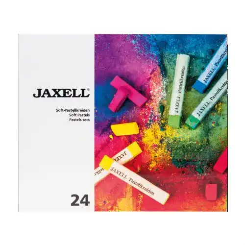 Pastellkreide Honsell 47651 – Jaxell , eckige Form, 24er Set