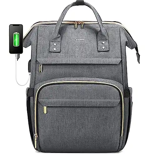 Laptop-Rucksack LOVEVOOK Laptop Rucksack Damen 17 Zoll