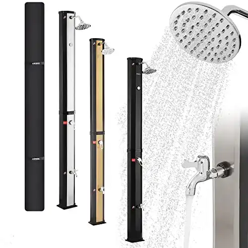 Arebos-Solardusche Arebos Solardusche, 35 Liter, 216 cm