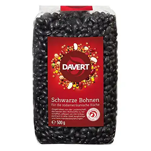 Schwarze Bohnen Davert (1 x 500 g)