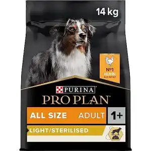 Purina-Trockenfutter Hund Pro Plan All Size Light/Sterilised Adult