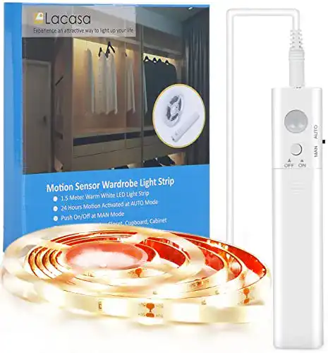 LED-Streifen mit Bewegungsmelder Lacasa LED Band 1,5 Meter