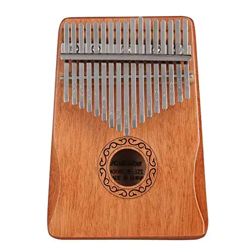 Kalimba TOPDÉCORÉ Professionelle Daumenklavier 17 Schlüssel