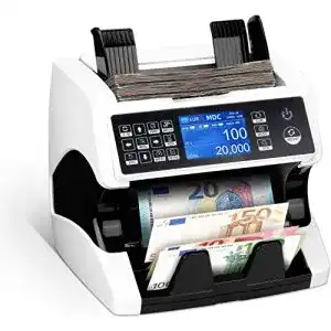 Banknotenzähler MUNBYN Geldzählmaschine mit Wertzählung